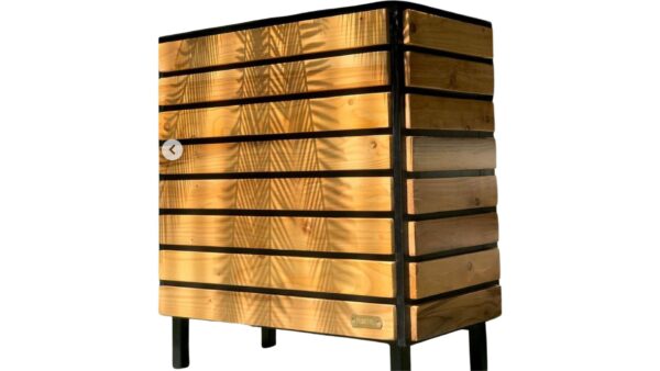 Iron & Wood Planter